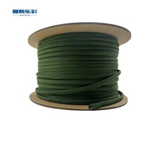 Cheap Braided Military Green Nylon Cable Sleeve Wire Cable Sleeves wholesale
