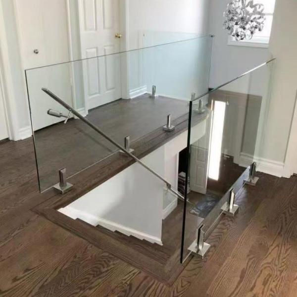 Building Glass Balcony Railing Tempered Glass Railing System