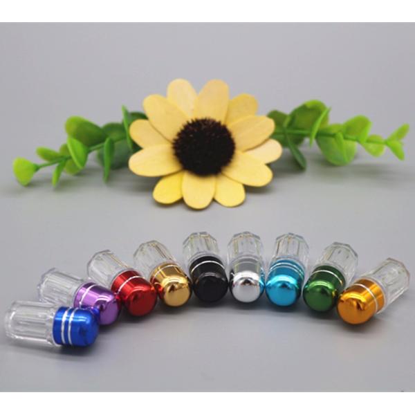 Plastic Blister Single Pill Container 3ml ISO9001 Metal Cap