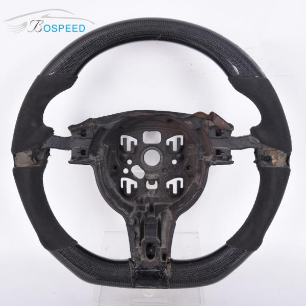 Carbon Fiber Porsche 991 Alcantara Steering Wheel 2022 Custom 380mm