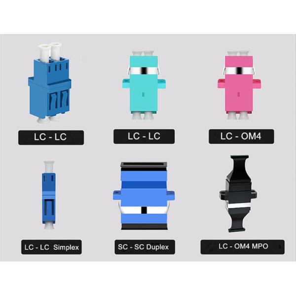 Single Mode 1310nm OS2 LC Simplex Adapter No Flange