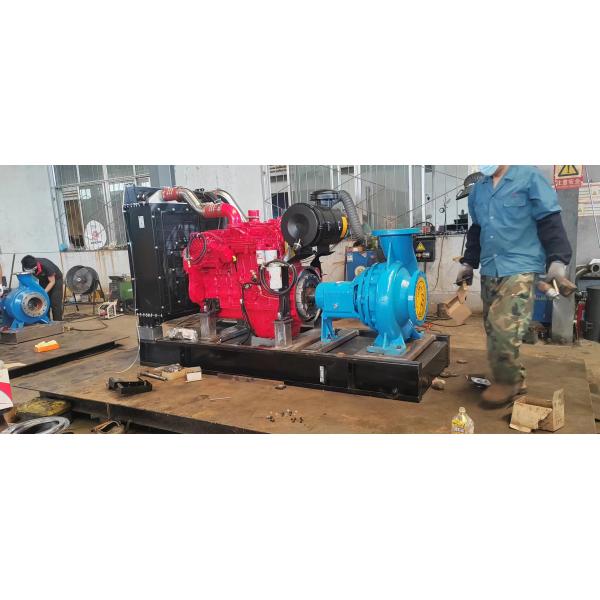 200KW Kangmingsi Water Pump Unit Diesel Generator Set with ISO9001 Sound Attenuated Enclosure and Air Filter