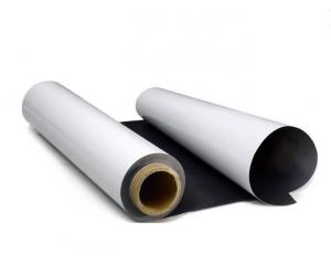 China Flexible Rubber Magnet Sheet Roll With Adhesive for Strong and Long-Lasting Bonding on sale