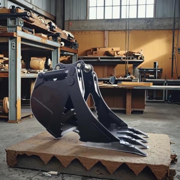 Four In One Hydraulic Excavator Grapple Bucket 0.04m3~0.75m3 Capacity