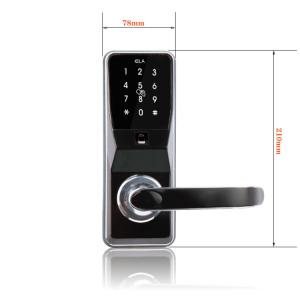Cheap Digital handle lock manual Hotel rfid Smart card hotel lock Smart Door Lock wholesale