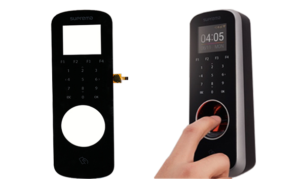 Biometric Smart Home Touch Panel 2.1 Inches Capacitive Touchscreen For Door