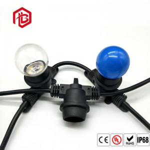 Cheap E27 Lamp Holder light socket PVC Plastic Lamp Base ip67 ip68 waterproof connector wholesale