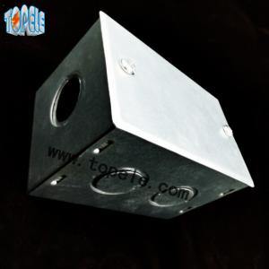 Cheap BS4568 Steel GI Electrical Boxes And Covers For Metal Outlet Devices wholesale