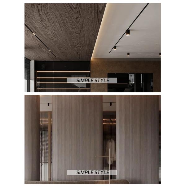 Flame Retardant Waterproof Thickness 8mm Bamboo Fiber Interior Wall Panels