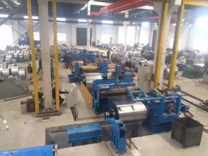 Cheap Hot Rolled Steel Metal Slitting Machine , Steel Slitting Equipment Automatically wholesale