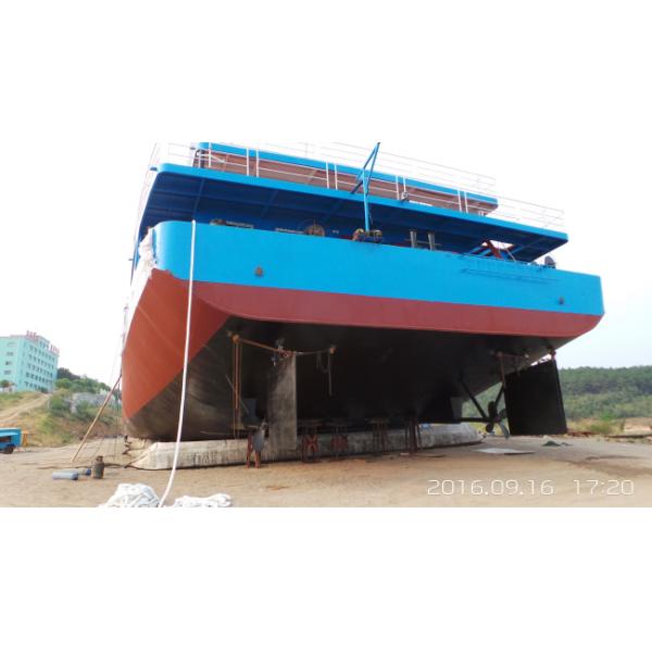 Landing Boat Lift Air Bags ISO 14409 Black Good Airtightness Marine Rubber Airbag
