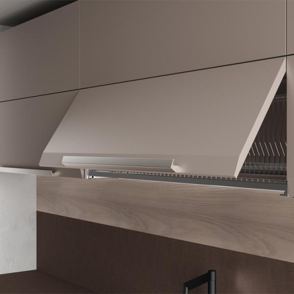 Wooden Veneer Kitchen Cabinet Storage For Wholesales Modular Kitchen Cabinet