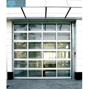 Residential Glass Sectional Garage Door 12000x8000mm