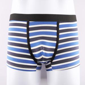Cheap 95% cotton Mens Striped Cotton Stretch Men Briefs Boxers Underwear wholesale