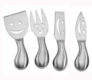 Cheap Cheese Tool Stainless Steel Smile Shape Cheese Knives factory price wholesale