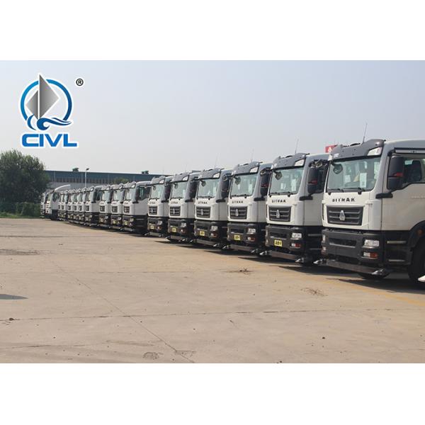 Howo Water Tank Truck 6x4 16000l Sinotruk 371hp 12.00R20 Radial Tire Can Option Q235Material