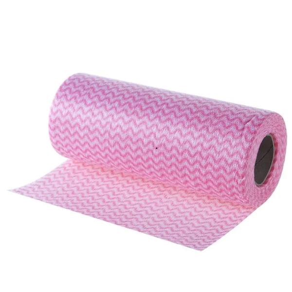 Perforated Reusable Counter Wipes roll Washable Nontoxic for Sanitizing