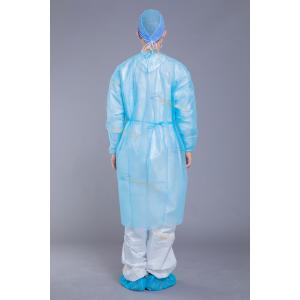 Medical Unisex PP Nonwoven Disposable Isolation Gown
