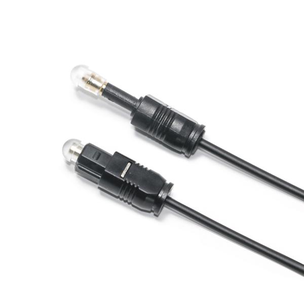 Factory Outlet Digital Optical Audio Cable - Toslink Digital Optical SPDIF - Ultra-Thin Male-Plus Male for Mini Player