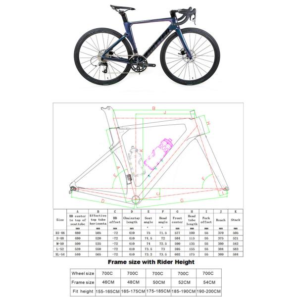 SRAM RIVAL 22 Carbon Fiber Road Bike 700x25C Integrated Handlebar