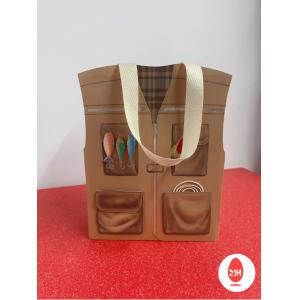 Cheap Eco Friendly 120gsm Food Takeaway Bags Black With Personalized Logo wholesale