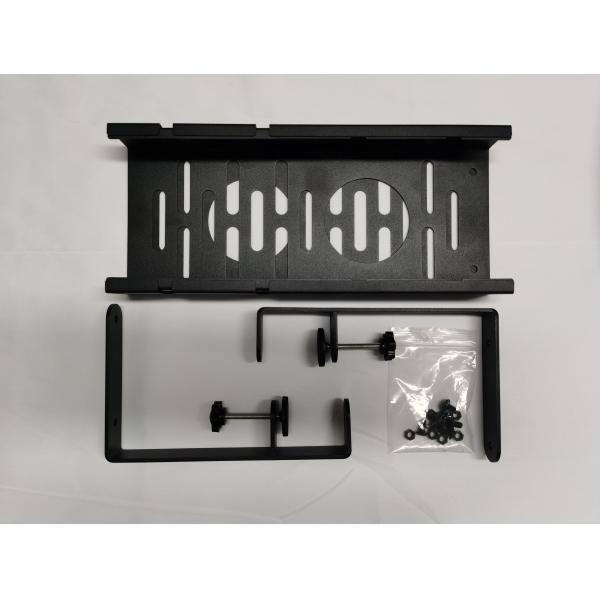 9 Wire Steel Cable Management Tray Under Desk Sturdy Carbon Steel Desk Cable Organizer