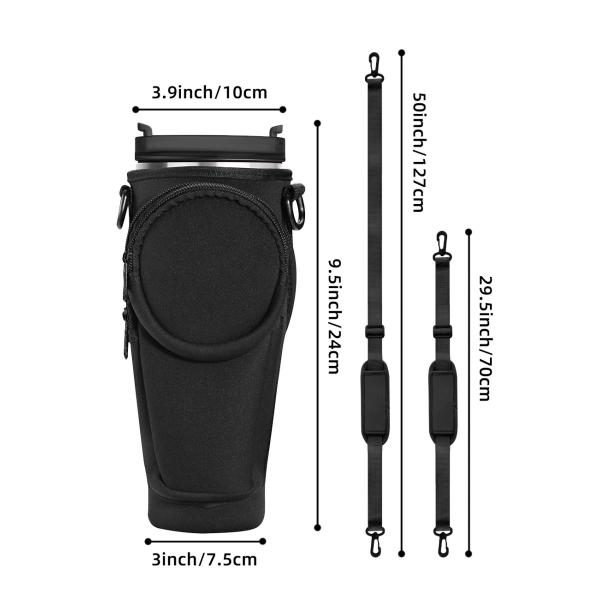 Promotional Stanley Cup Cover 40OZ Vancuum Cup Sleeve Coin Purse