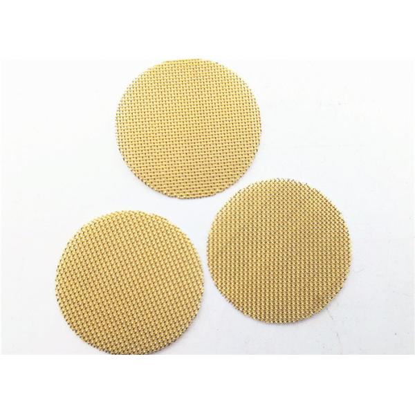 0.75 Inch Round Smoking Pipe Tobacco Filter Screen Woven Wire Mesh