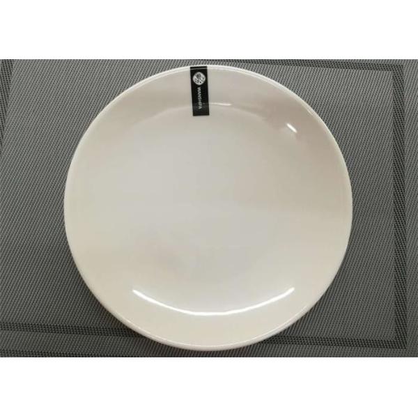 Unbaked Porcelain Dinnerware Sets UNK Plate Diameter 23cm Weight 250g White Color