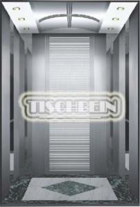 China Adjacent Door Mirror Etching Finish Passenger Elevator 1.5m/s  Speed With 1000kg 1150kg 1250kg 1350kg 1600kg Capacity on sale
