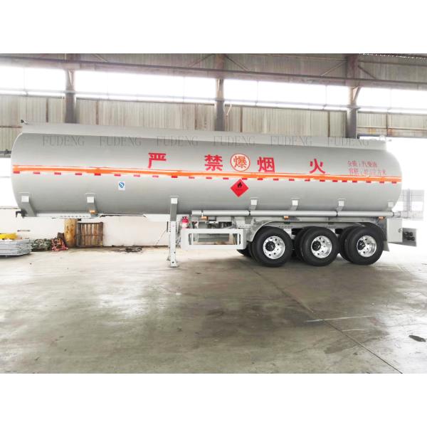 45000-50000 Litres 3 Axle Semi Trailer , Oil Tanker Vehicle CE Certified