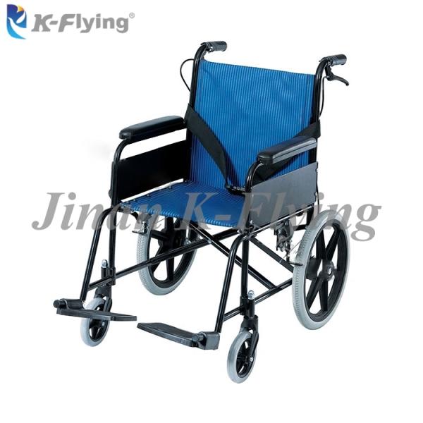 Aluminum Medical Rehabilitation Equipment Adjustable Manual Wheelchair For Elderly