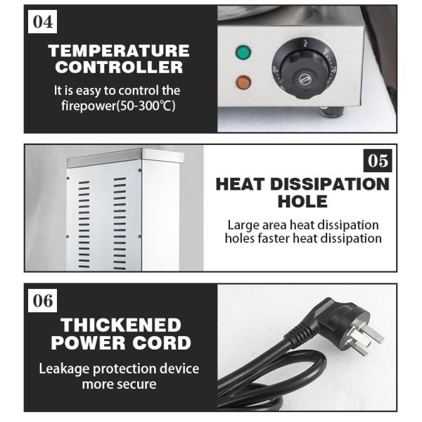 Mini Shawarma Machine Kitchen Electric Barbecue Bbq Doner Kebab Grill for Home