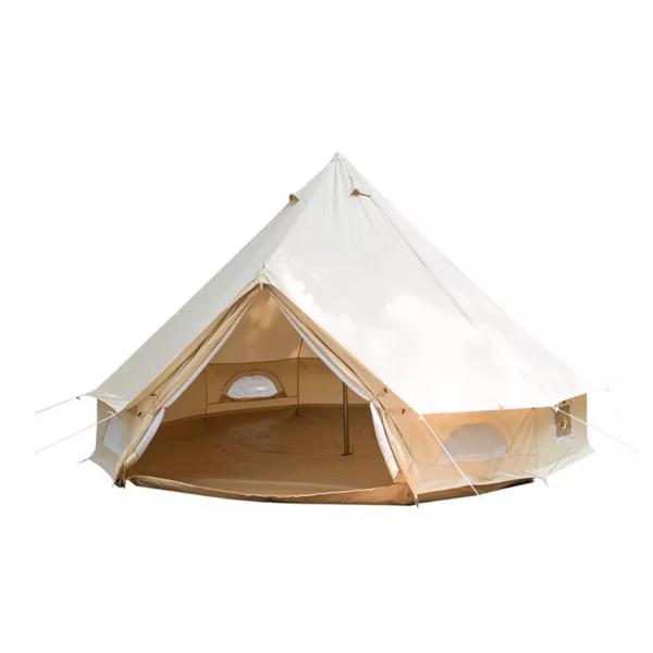 Luxury Large Outdoor Family Camping Canvas Bell Tent Teepee Yurt Glamping Tent
