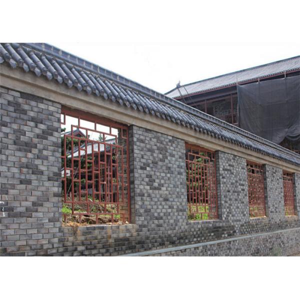 Customized Exterior Faux Brick Panels , Thin Brick Veneer For Fireplace / TV Walls Decration