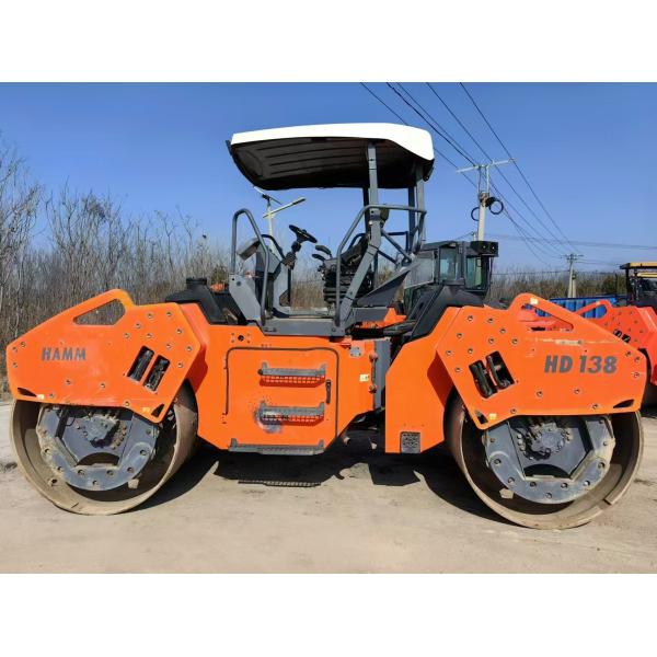 Road Construction Equipment Used Road Roller Hamm Hd138 With Short Working Hours