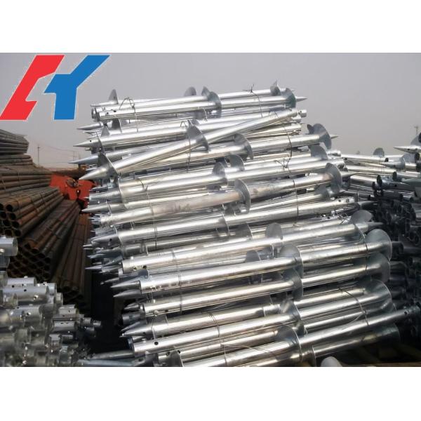Ground Helical Pie Deep Foundation for Transmission Tower Line and Normal Package Size