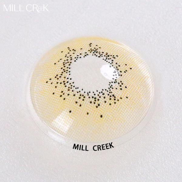 Real Looking Tri Color Contact Lenses Most Natural Colored 14.2mm