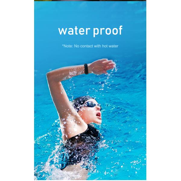 160*80 0.96inch Smart Heart Rate And Blood Pressure Wristband For Adult