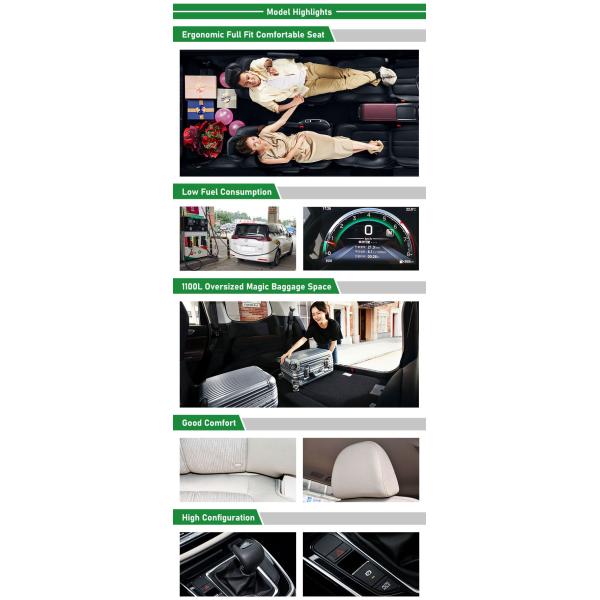 GAC Trumpchi M6 Gasoline Left Hand Drive SUV Electric Car 270T Manual Elite Edition Dark Interior 5-Door 7-Seat MPV