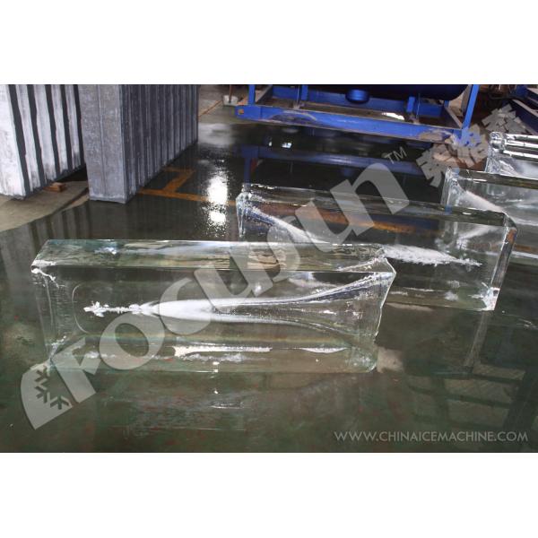 Energy-saving 2.7kw 124.3kw Brine System Block Ice Maker for Large Scale Ice Sculpture
