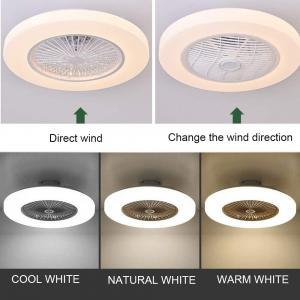 Cheap Remote Control / App Control 40W Ceiling Fan With LED Light For living Room And Bedroom wholesale