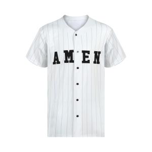 Cheap Unisex Buttoned Baseball Team Wear Jersey Tees Breathable Polyester Custom wholesale