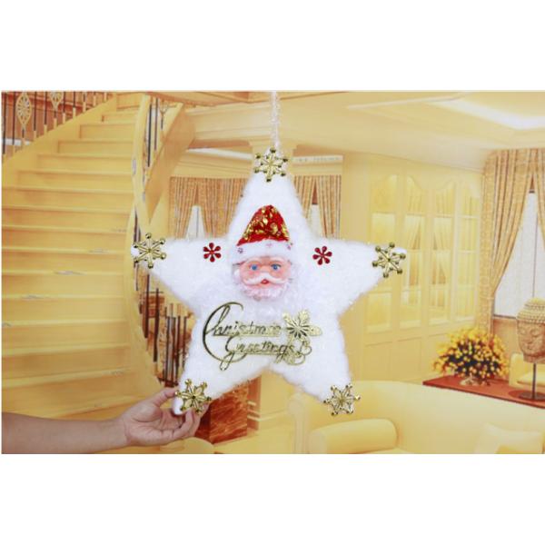 White cotton Christmas tree hanging inside the door arrangement means wholesale Christmas