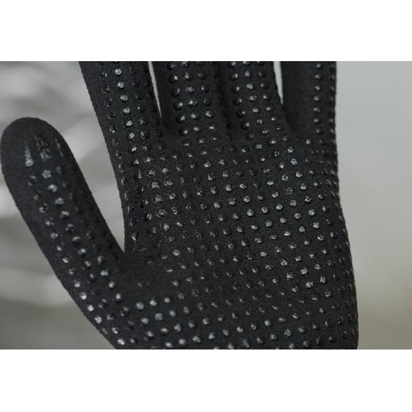 Sanitation&Recycling Grey Nylon Spandex 15 Gauge Hand Safety Gloves