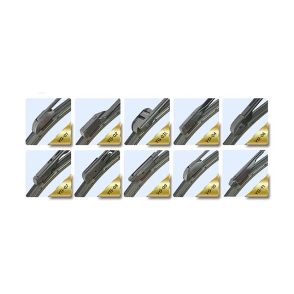 2 Series 210 Car Windscreen Wiper Blades Suitable For U-Shaped Hook And Scraper Arm With Universal Connector