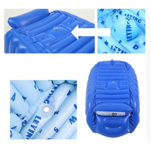 Inflated 37" Baby Bath Products PVC or TPU Inflatable Bathtub for Kids