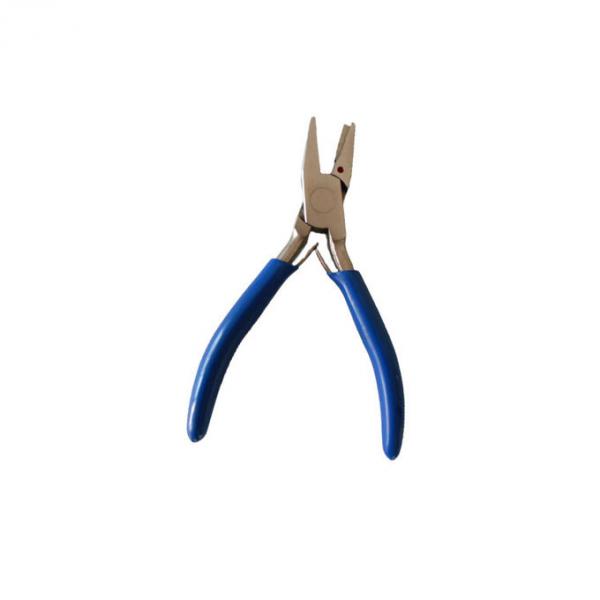 Blue 6mm Plastic Coil Binding Wire Crimping Pliers For Notebook