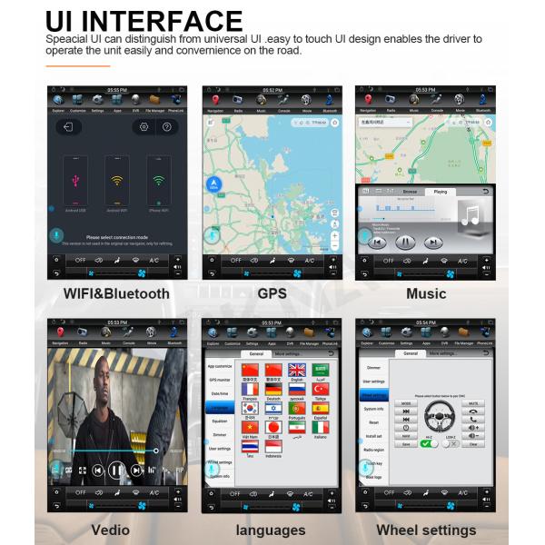 10.4 inch Touch Screen Head Unit For 2008-2012 Toyota Corolla Multimedia Player Android GPS Navigation Wireless Carplay