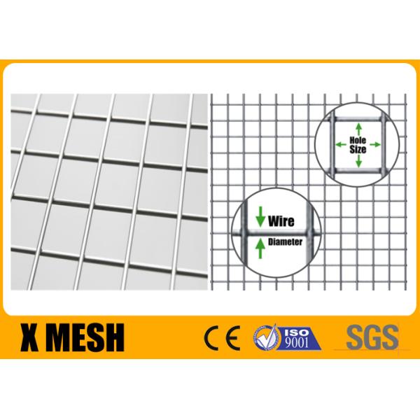 Reinforcement Ss Weld Mesh , Galvanised Hardware Cloth 2 Inch X 2 Inch